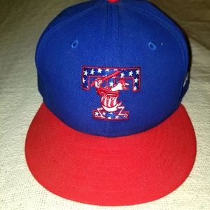 New Era Toledo Mud Hens hat stars + stripes 7 3/4